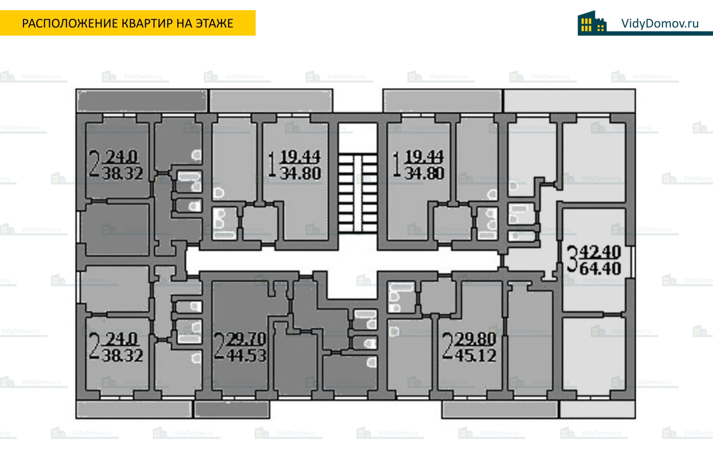 план этажа И-209 А